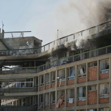 Israel threatens Iran’s top leader after missiles damage hospital and wound more than 200