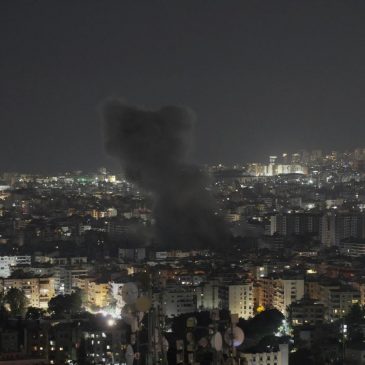 Israel strikes Beirut’s suburbs to target what it says is Hezbollah drone production