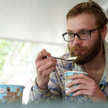 Could you eat this much ice cream after walking 1,100 miles? Some Appalachian Trail hikers try