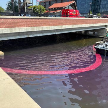 Crews clean up 2,000-gallon fuel spill in Baltimore’s harbor
