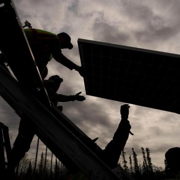 In rural Alaska, a village turns to solar and biomass energies to cut diesel and save money