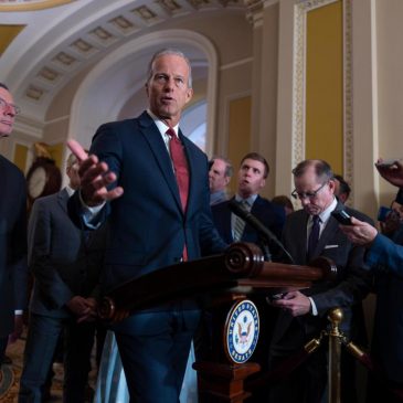 Senate struggle over Medicaid cuts threatens progress on Trump’s big bill