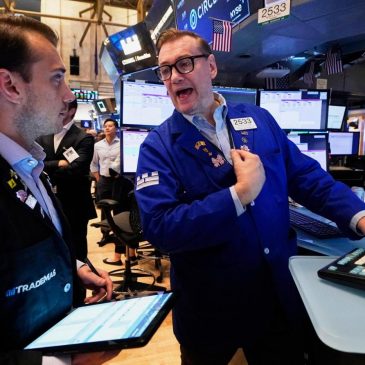 Wall Street gains ground following a solid jobs report