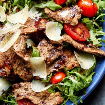 This steak salad is a trattoria staple and the perfect summer lunch