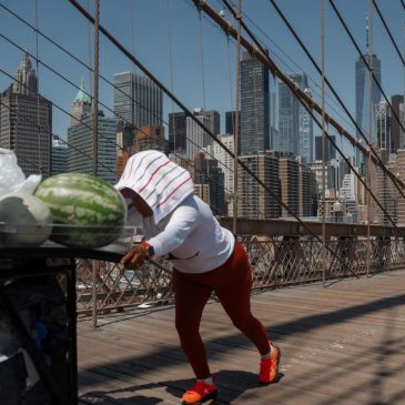 Temperature in New York City reaches 100 degrees as eastern US swelters under extreme heat wave