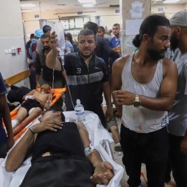 22 killed as Israeli forces fire on Palestinians in Gaza seeking food aid, witnesses say