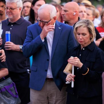 Hundreds gather to remember prominent Minnesota lawmaker and husband slain in their home