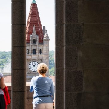 Climb to the top of Landmark Center in downtown St. Paul