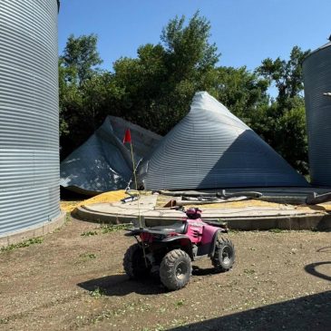 Weekend tornadoes kill 6 in North Dakota and New York, toss trees and train cars