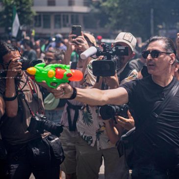 How the humble water gun became the symbol of Barcelona’s anti-tourism movement