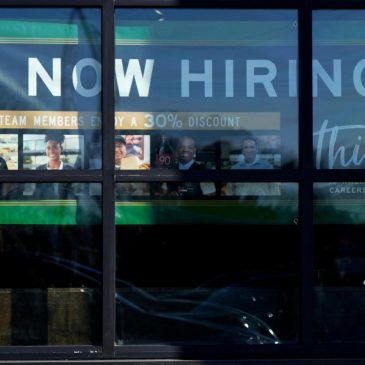 The number of Americans filing for jobless benefits last week rises to highest level in eight months