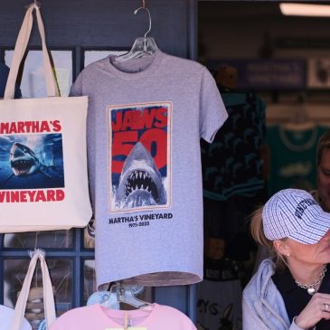Column: How ‘Jaws’ changed our chumminess with swimming 50 years ago this summer