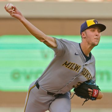 Jacob Misiorwoski takes no-hitter into seventh as Brewers rock Twins