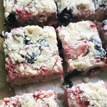 Recipe: Summer berry bars with lemon glaze are easier than pie