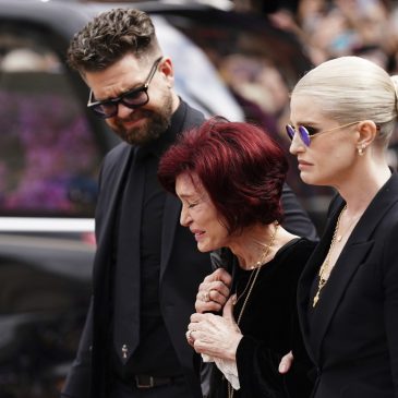 Birmingham, the home of metal, honors Ozzy Osbourne as hearse passes through