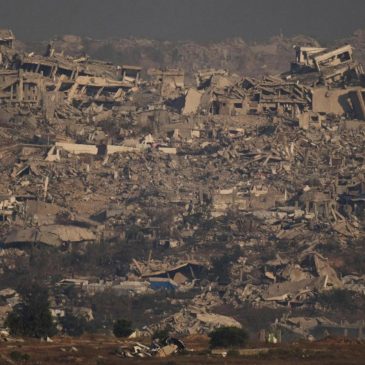 Children Among at Least 10 Killed in Israeli Strike in Central Gaza, Officials Say