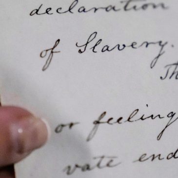 A volunteer finds the Holy Grail of abolitionist-era Baptist documents in Massachusetts