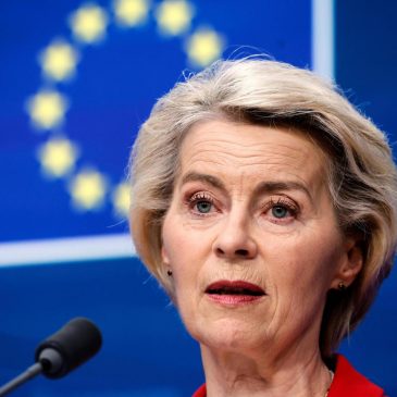 EU commission chief von der Leyen faces a no-confidence vote this week