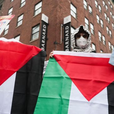Columbia University says it has suspended and expelled students who participated in protests