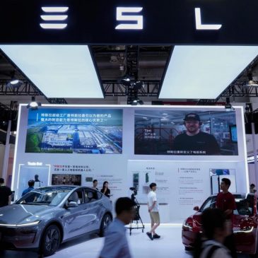 Tesla shares sink as Musk says it could face some ‘rough quarters’ ahead