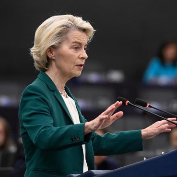 EU chief Ursula von der Leyen comfortably survives a confidence vote