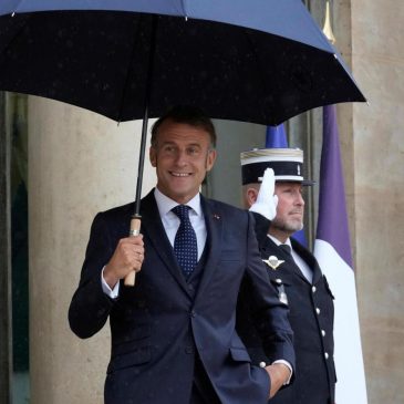 French President Macron says France will recognize Palestine as a state