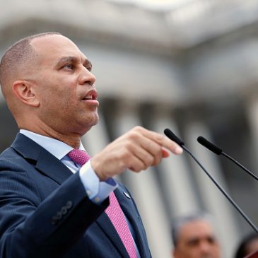 Watch: Hakeem Jeffries delays vote on Trump’s bill with record-breaking speech