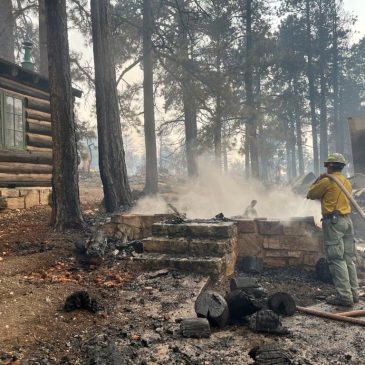 Wildfire along Grand Canyon’s North Rim destroys historic lodge and is spreading rapidly