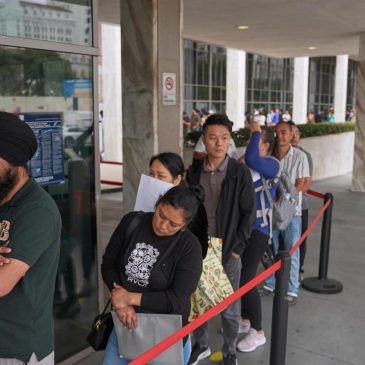 A day outside an LA detention center shows profound impact of ICE raids on families