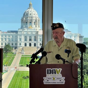 Disabled American Veterans of Minnesota marks 100 years with time capsule