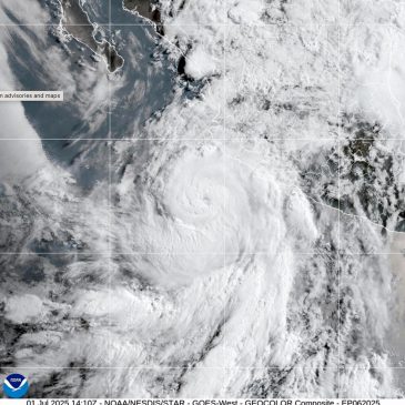 Hurricane Flossie could become a major hurricane off the Pacific coast of Mexico
