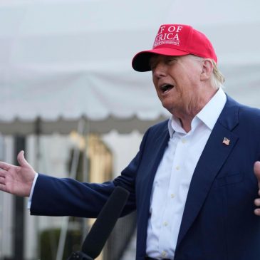 Trump says migrants would need to know ‘how to run away from an alligator’ to flee Florida facility