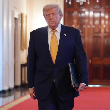 Trump tries to blame others as tensions rise around handling of Epstein case
