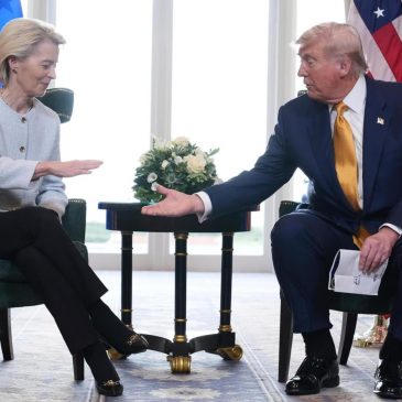 European Union assumes it faces 15% tariffs in the US from Friday. But a key text still isn’t ready