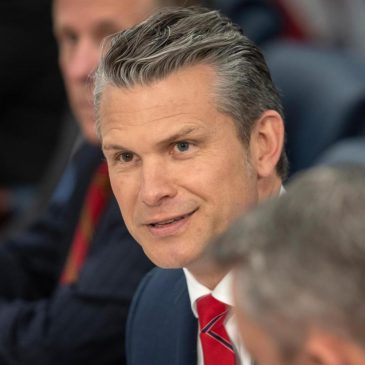 Hegseth tells lawmakers about plan to detain immigrants at bases in Indiana and New Jersey
