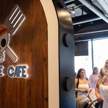 A viral cafe in LA’s Little Tokyo brings an epic anime series to life