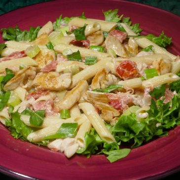 Quick Fix: Sunny Chicken Pasta Salad