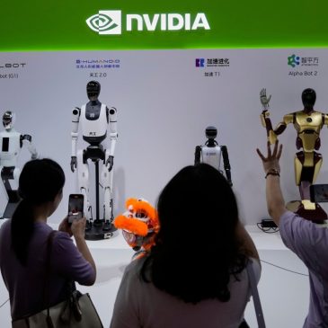 Nvidia’s latest quarter shows signs of slowing AI chip sales amid concerns of tech bubble