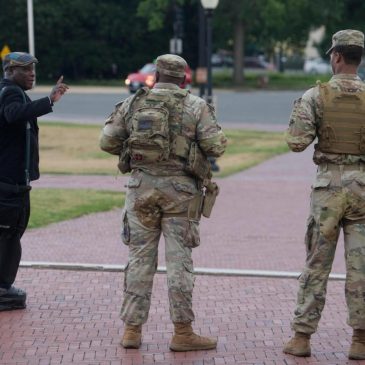 Schools reopen in Washington with parents on edge over Trump’s armed patrols