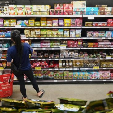 The vast majority of US adults are stressed about grocery costs, an AP-NORC poll finds