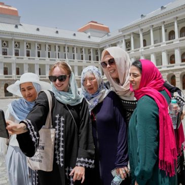 Female tour guides in Afghanistan lead women-only groups as some travelers return
