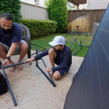 Solar panels that fit on your balcony or deck are gaining traction in the US