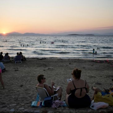 Beach on a budget: Greeks settle for day trips, priced out of iconic destinations