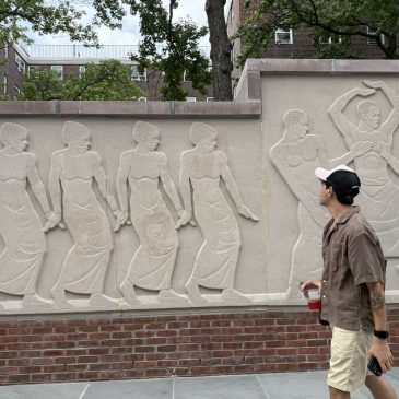 Frieze by Famed Harlem Renaissance Sculptor Back at Kingsborough Houses After Restoration