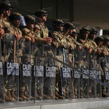 Judge weighs whether Trump violated federal law by deploying National Guard to Los Angeles