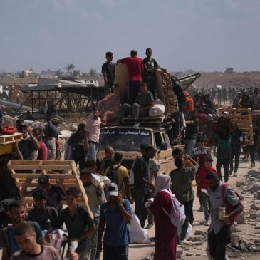 Israel declares Gaza’s largest city a combat zone as the bodies of 2 hostages are recovered