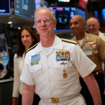 New top admiral takes over the US Navy amid military firings