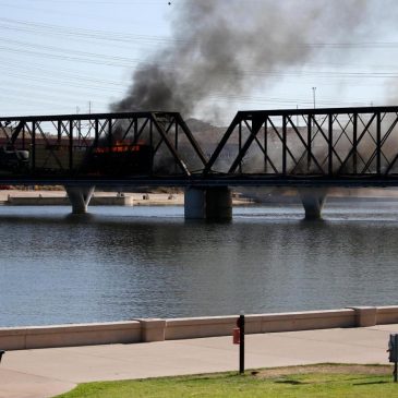 Aging U.S. railroad bridges are self-inspected and their findings are kept secret