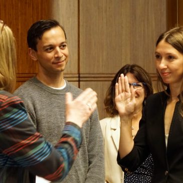 Molly Coleman is seated on the St. Paul City Council