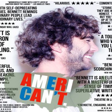 Fringe review: Jon Bennett outgrows juvenile humor with ‘American’t’